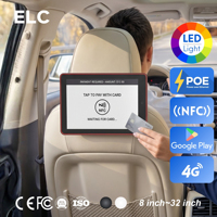 Tableta PoE RK3568 de 10.1 Pulgadas con Barra LED RGB Programable para Sala de Reuniones e Industria, Android 11, SDK Personalizado para Integración de Software