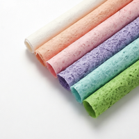 Papier d'emballage en kraft pour fleurs, 50x70cm, recyclable, pour fleuristes, cadeaux floraux et présentation en magasin
