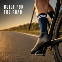 Chaussettes de cyclisme unisexes mi-mollet, absorbantes et respirantes, pour la course longue distance, les sports d'équipe, commande en gros