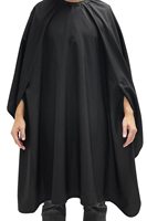 Bata de peluquería para barberos, bata de corte de longitud completa, impermeable, delantal de peluquería para corte de pelo y colores