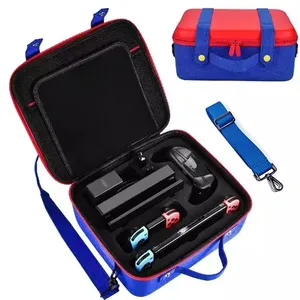 Sac <span class=keywords><strong>Mario</strong></span> de grande capacité en matériau EVA imperméable avec un ensemble complet d'accessoires pour <span class=keywords><strong>Nintendo</strong></span> <span class=keywords><strong>Switch</strong></span> - Product Image 1