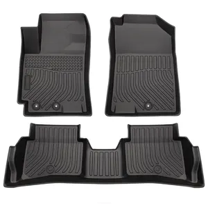 Alfombrillas de TPE para Interior de coche, accesorios para Hyundai Accent, 2012