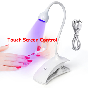 Lámpara de escritorio Led Uv, Mini secador de uñas rápido para esmalte de Gel, secador de uñas rápido, lámpara de luces ultravioleta de curado Led Uv - Product Image 6