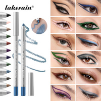 Meilleur stylo eyeliner gel waterproof noir naturel brillant, stylo cosmétique sexy, eyeliner liquide mat fin et gel en un seul bâton