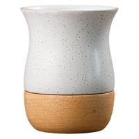 Ensemble de gourdes à Yerba Maté avec logo personnalisé, tasse à thé argentine, calebasse traditionnelle en céramique faite à la main, paille bombilla, récipient de 260 ml, compatible micro-ondes
