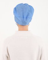 Bonnet chirurgical jetable SMS certifié CE, ajustement parfait, facile à porter, vente en gros, anti-poussière pour hôpitaux, salles d'opération, cliniques dentaires