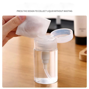 Envase Cosmético PET Ecológico de 120 ml con Pulverizador y Bomba para Desmaquillante Facial, Botella de 150 ml con Color y Logotipo Personalizados, Impresión UV - Product Image 4