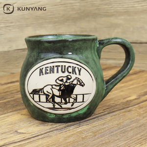 Mới Đến <span class=keywords><strong>2025</strong></span> Bắc Âu Cổ Điển Sữa Jar Hình Dạng Mô Hình Tùy Chỉnh Dập Nổi Gốm Cốc Cà Phê - Product Image 2