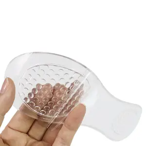 Cao Gót chèn cho phụ nữ Silicone gel ăn mặc Giày đế 3/4 cao gót Pain Relief lót miếng đệm giày