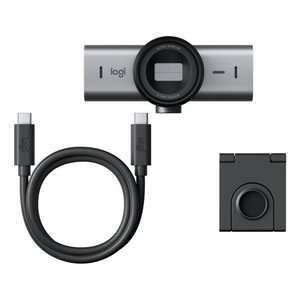 Cámara web USB tipo C SERIE MX Brio Graphite 960 001559 4K 2160p UHD - Product Image 5