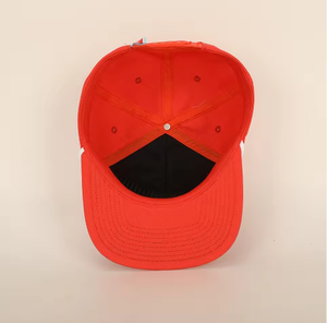 High Quality Wholesale Custom <b>Design</b> Logo 5 Panel Sport Rope Hat,Camo Polyester <b>Flat</b> Brim Gorras,Embroidery Patch Snapback <b>Cap</b> - Product Image 4