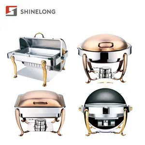 Stainless Steel Catering Electric Hot Food Warmer Chafer Dish Buffet Server