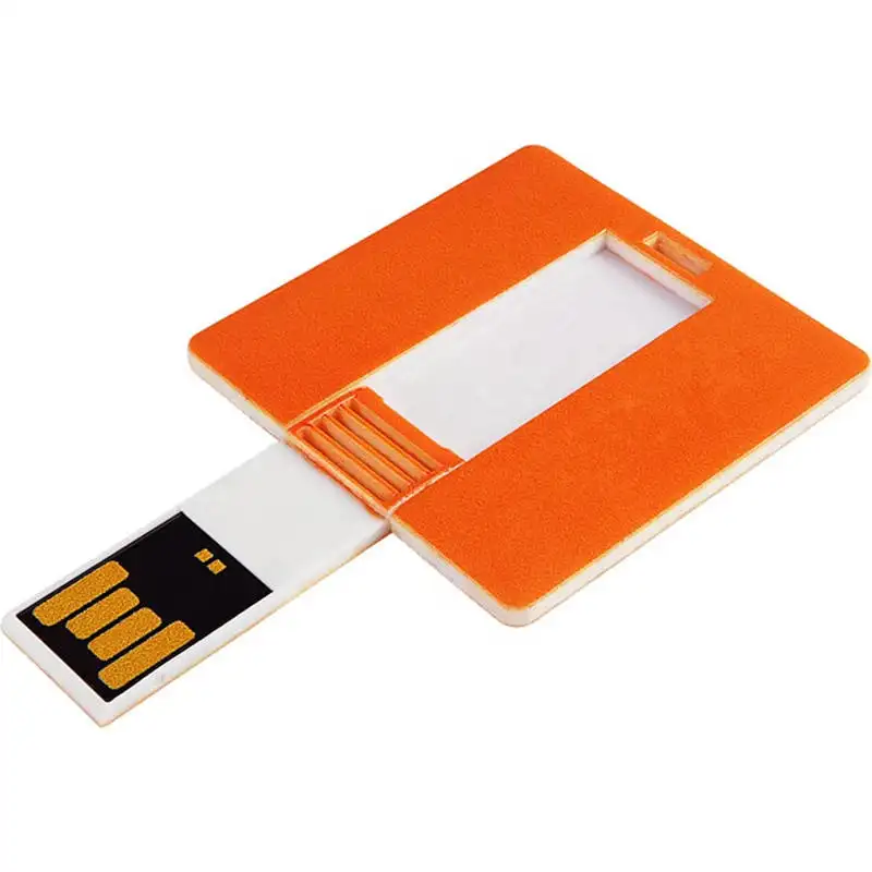 Corporate gift credit card thumb drive 8gb name card usb flash drive wholesale Small square plastic VIP card usb stick