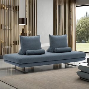 Unique Design Living Room Italian <strong>120cm</strong> Home <strong>Sofa</strong> Set Fabric Sectional Couch Villa Bedroom Leisure Modern Hotel Noric <strong>Sofas</strong> - Product Image 1