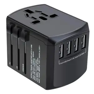 Electrical Plug Socket USB Charger Travel Adapter Multi Plug 100-240V Universal Adaptor