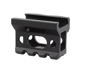 Support de montage sur rail Picatinny à 3 fentes en alliage d'aluminium, accessoire tactique compatible, équipement durable pour la chasse en extérieur, personnalisable OEM - Product Image 4