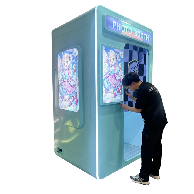 Photo Booth Machine High End DSLR Imaging Booth Ceremony Decoration Background Frame Accessories Equipment