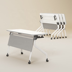 Trường lật đầu họp bàn gấp văn phòng đào tạo hướng dẫn lớp dài bàn - Product Image 1