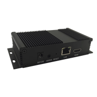 Codificador de Señal Digital Portátil Mini H264 H265 para Transmisión IP para Equipos de Radio y Televisión