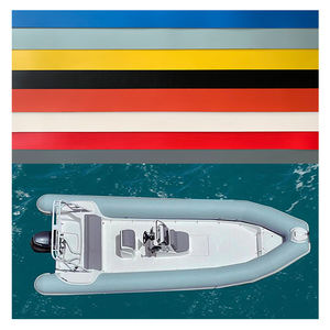 Tessuto hypalon nero 1mm Hypalon grigio gommato a base di neoprene composto hypalon foglio per gommone a costine - Product Image 1