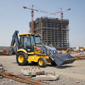 Chargeuse-pelleteuse XC870K de marque Xuzhou, neuve, avec moteur Cummins, excavatrice avant et chargeuse arrière - Product Image 1