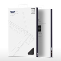 Étui DUX DUCIS série Domo pour OnePlus Pad Go avec support pour stylet, mise en veille/réveil automatique, antichoc pour Oppo Pad 2
