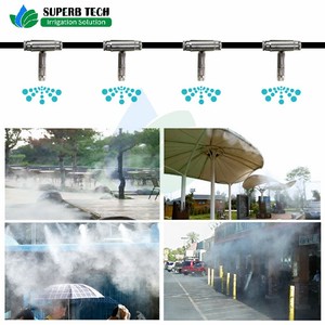 High Pressure 3L/min Outdoor <strong>Misting</strong> Fogger Garden Irrigation Kit SS Cover <strong>Fine</strong> <strong>Misting</strong> Fog Machine for Agriculture - Product Image 3