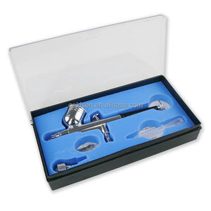 TOLHIT 7cc Gravity Cup 0,3mm Boquilla 15-50psi Home Salon DIY Aerógrafo Pistola de tatuaje Cara Belleza Maquillaje <span class=keywords><strong>Cuerpo</strong></span> Bronceado Mini Aerógrafo - Product Image 6