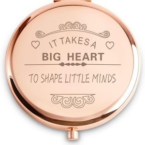 Personalised Custom Portable Compact Mirror for Women Girls Her Mom Grandma-<strong>Birthday</strong> Mother's Day <strong>Gift</strong> New Business Giveaway - Product Image 1