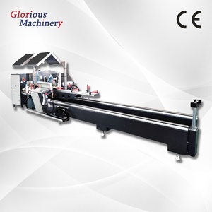 Machine de dé<span class=keywords><strong>coupe</strong></span> CNC pour fenêtres, double tête, pour profilés aluminium et UPVC, machine d'ouverture de portes coulissantes doubles - Product Image 1