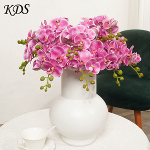 Orchidées à fleurs artificielles Nouveau design de haute qualité Fleurs de luxe <span class=keywords><strong>Orchidée</strong></span> en latex Faux sentir l'<span class=keywords><strong>orchidée</strong></span> la décoration de la maison de mariage - Product Image 2