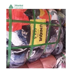 Wankai Apparel Manufacture Second Hand Clothing Mixed Bales, Cheap Price Used Clothes Mall Pull Out