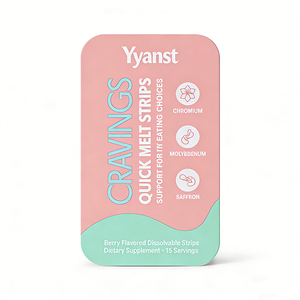 Tiras Orales Adelgazantes de Azafrán Sin Azúcar de Acción Rápida OEM/ODM para Adultos - Suplemento Dietético Digestivo Personalizado - Product Image 1