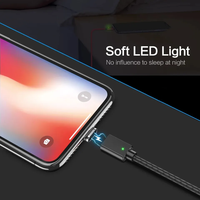 Vente en gros prix inférieur Usine d'électronique personnalisée Téléphone d'origine magnétique 3 en 1 Connecteur de type C Charge rapide Chargeur Câble de données