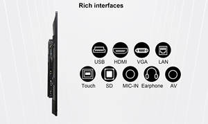 最新的65英寸安卓双系统白板，用于学校会议互动板 - Product Image 4