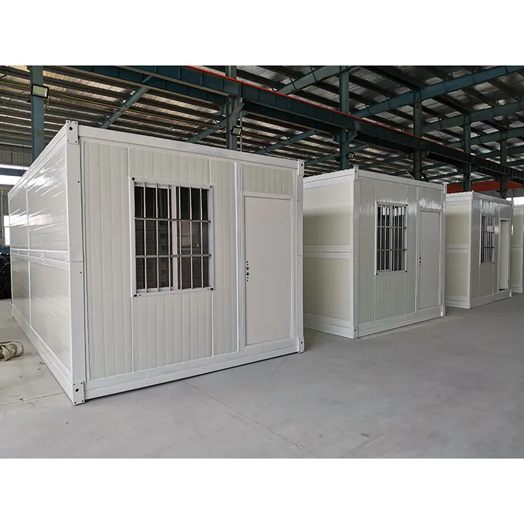 Low Cost Large Foldable Portable 40 Feet Mobile Modular For Office Portable Living Prefabricated Container House Folding