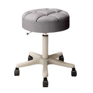 2025 Daisy Salon Furniture Beauty Stool Nail <b>Barber</b> Shop Hairdressing Salon <b>Chair</b> Rotating Lifting Round Stool Pulley Salon - Product Image 2