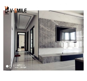 Carreaux de sol en marbre gris foncé, château, carreaux de sol en marbre gris, vente en gros - Product Image 1