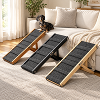 Escaliers pour chiens personnalisés pour petits chiens, marches en bois pour animaux de compagnie, rampe pour lit et canapé, échelle d'escalade pour chiots d'intérieur, fabrication OEM