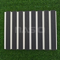Panneau mural composite WPC extérieur, co-extrusion, double couleur, imperméable, résistant aux UV, écologique, ignifuge, pour murs intérieurs