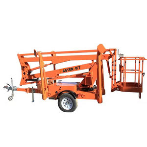 10m 20m 30m 40m 45m Spider Man Boom Platform angkat beban diderek dengan daya baterai elektrik Diesel - Product Image 1