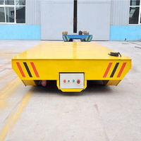 Carro de transferencia motorizado de fundición de fábrica de China, carro de riel con batería de litio de 30t para uso industrial, material grande