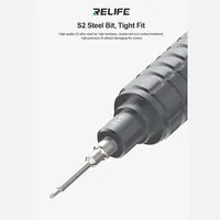 Jeu de tournevis RELIFE RL-730A Steel Cannon King Classic Series, en alliage d'aluminium, avec roulement anti-bruit, pour démontage