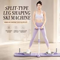 Appareil de fitness à domicile multifonctionnel et détachable, type séparé, pliable, pour le remodelage des jambes, l'entraînement du plancher pelvien et l'exercice abdominal
