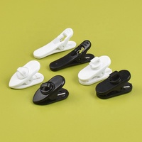 Clip de câble rotatif anti-perte en cuir véritable pour écouteurs, support universel pour câble d'écouteurs