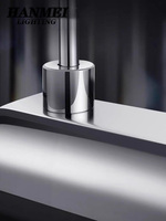 Lustre rectangulaire moderne de luxe en verre et soie glacée, à hauteur réglable, avec LED blanc chaud 3000K pour comptoir de bar et salle