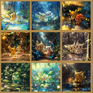 Offre Spéciale : Coffret Mystère Premium <span class=keywords><strong>Pokémon</strong></span> World Art Board Extended Art, Boîte de Boosters <span class=keywords><strong>Pokémon</strong></span> Mega Dream, Jeux de Cartes en Papier Coloré - Product Image 4