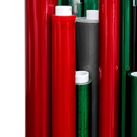 Rouleau de film adhésif coloré, ruban adhésif en papier brillant, matériau autocollant pour la décoration et l'emballage