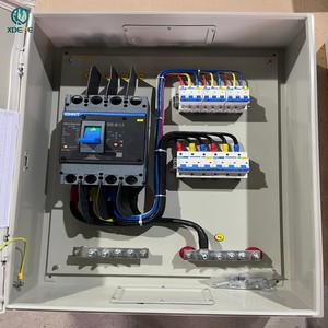 Bảng điều khiển phân phối chính bằng thép ASBY-TTT <span class=keywords><strong>100A</strong></span> Bảng điều khiển MCB ba pha với hộp phân phối thanh cái cho dòng điện - Product Image 5