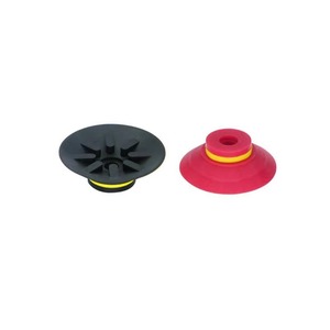 Ventouse à vide série F en caoutchouc silicone nervuré antidérapante avec buse annulaire pour accessoires d'automatisation de bras robotiques - Product Image 1